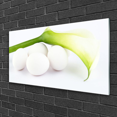 Slika na akrilnem steklu Egg na wall