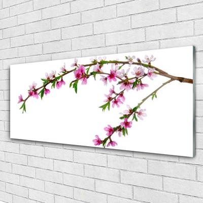 Slika na akrilnem steklu Branch flower narava rastlin