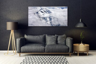 Slika na akrilnem steklu Megla mountain landscape