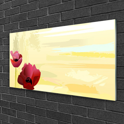 Slika na akrilnem steklu Cvetovi rastlin