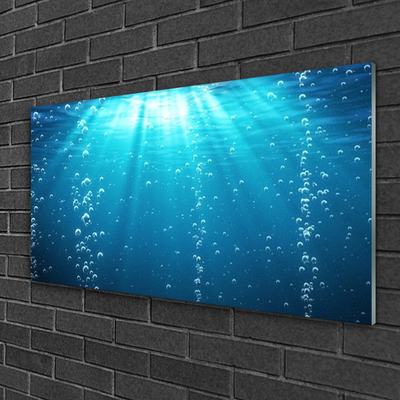 Slika na akrilnem steklu Voda art