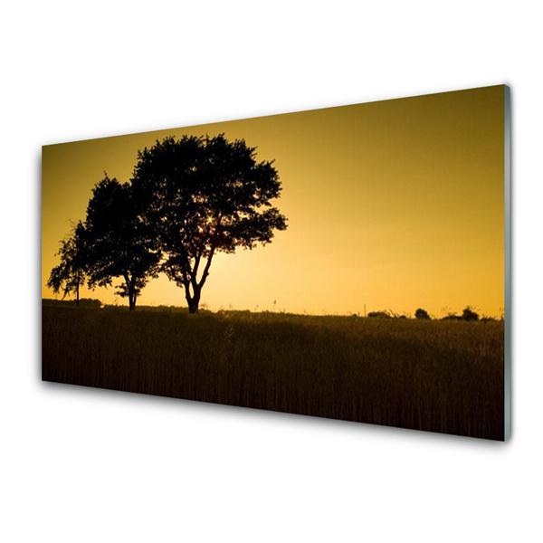 Slika na akrilnem steklu Posadi drevesa narava