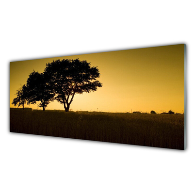 Slika na akrilnem steklu Posadi drevesa narava
