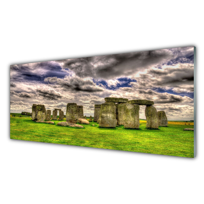 Slika na akrilnem steklu Stonehenge landscape