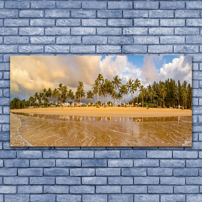 Slika na akrilnem steklu Plaža landscape