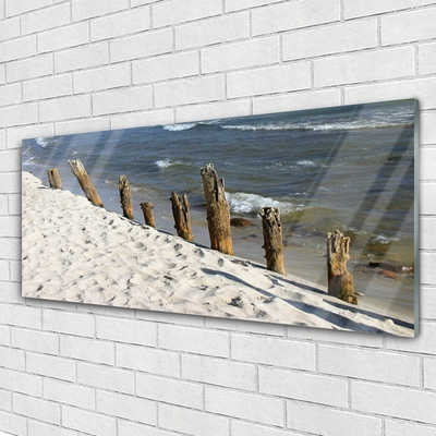 Slika na akrilnem steklu Plaža morje landscape
