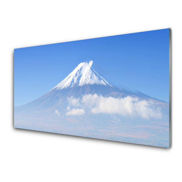 Slika na akrilnem steklu Sky cloud mountain landscape