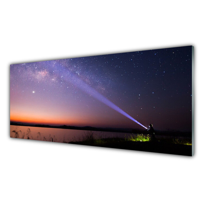 Slika na akrilnem steklu Star night milky way
