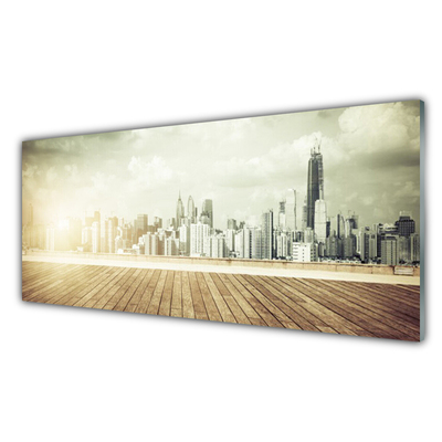 Slika na akrilnem steklu New york city nebotičniki