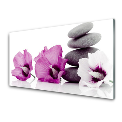 Slika na akrilnem steklu Cvetje aromaterapija