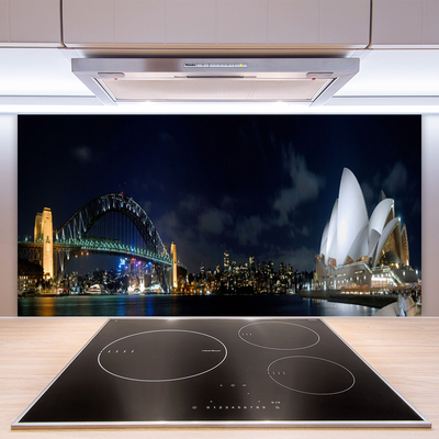 Stenska plošča za kuhinjo Sydney bridge arhitektura