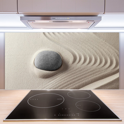 Stenska plošča za kuhinjo Peščenjak art