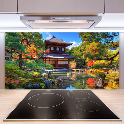 Zidna obloga za kuhinju Landscape vrt japonska