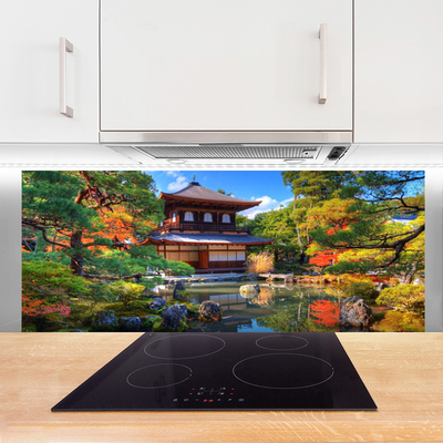 Zidna obloga za kuhinju Landscape vrt japonska