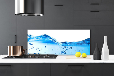 Zidna obloga za kuhinju Voda art