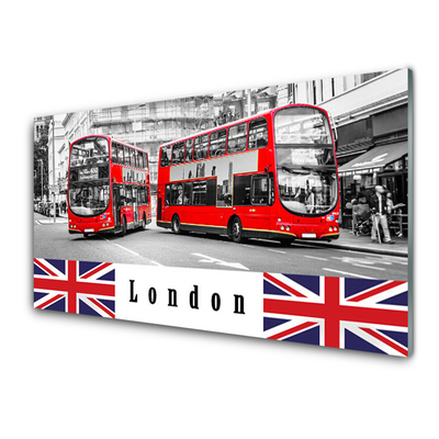 Zidna obloga za kuhinju London bus art