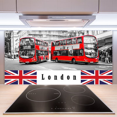 Zidna obloga za kuhinju London bus art