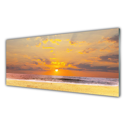 Zidna obloga za kuhinju Sea beach sun landscape