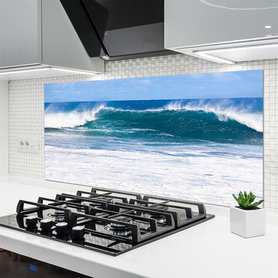 Zidna obloga za kuhinju Morska voda ocean wave