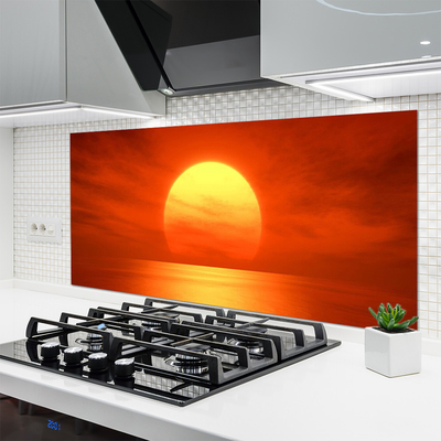 Zidna obloga za kuhinju Sunset morje