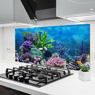 Zidna obloga za kuhinju Aquarium fish pod vode