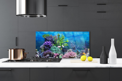 Zidna obloga za kuhinju Aquarium fish pod vode