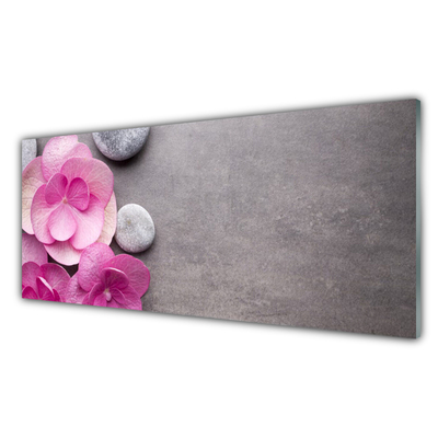 Zidna obloga za kuhinju Pink flowers aromaterapija