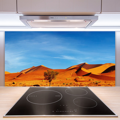 Zidna obloga za kuhinju Pokrajina desert sand