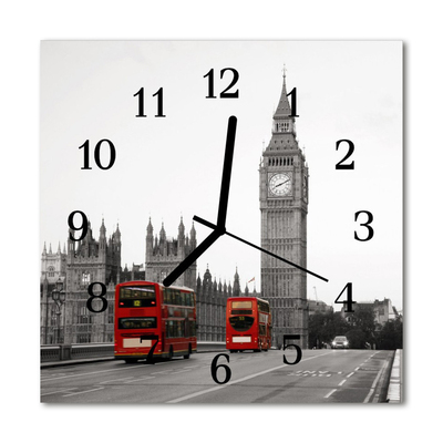 Steklena kvadratna ura London