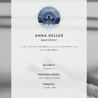 Plakat minimalističen motiv smuči v belih in sivih tonih s sencami