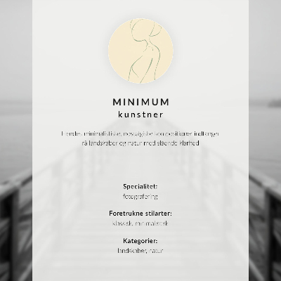 Premium stenski plakat Črno-beli pomol z mirno vodo, minimalistična pokrajina