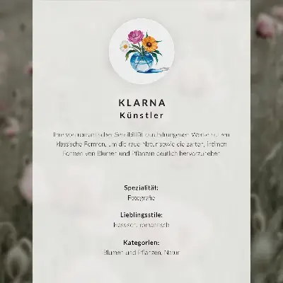 Stenski plakat pastelni maki z romantičnim motivom subtilnega cvetja