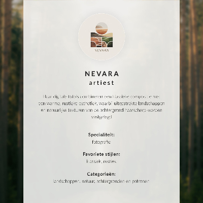 Umetniški tisk na platno Simetrična avenija zimskih dreves, sneg, megla