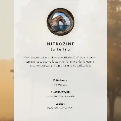 Premium stenski plakat z motivom gora, jezera in megle za mirno harmonijo narave