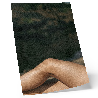 Eleganten plakat za dnevno sobo Minimalistična lepota v naravnem okolju