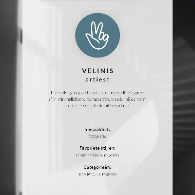 Umetniški tisk na platno surova geometrija v preprostem črno-belem minimalizmu