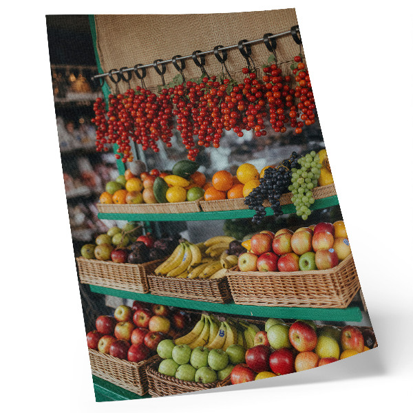 Plakat Barvito sadje, vonj tradicije, vzdušje narave