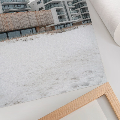 Premium stenski plakat Moderne stavbe minimalistična arhitektura