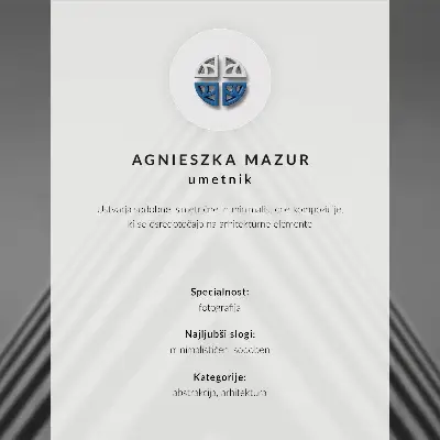 Stenski plakat Stolp z vrtiljakom z dinamičnim gibanjem v minimalističnem slogu
