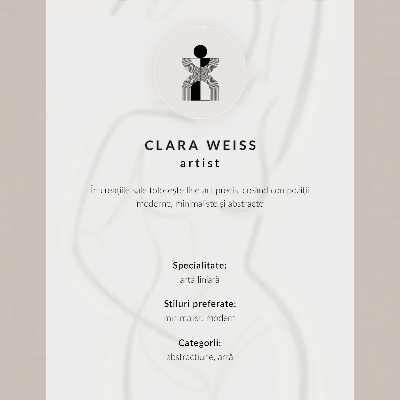 Eleganten plakat za dnevno sobo Minimalistična silhueta ženske na bež ozadju