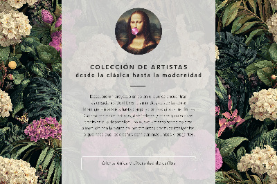 Premium stenski plakat Zimsko zavetje oranžno nebo narava