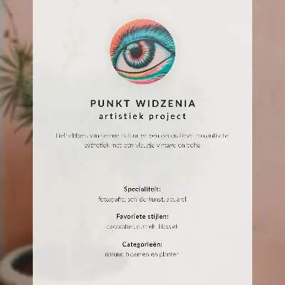 Plakat zeleni griči v turkiznem vzdušju v akvarelnem slogu