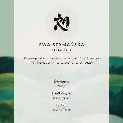 Umetniški tisk na platno pastelni griči z akvarelnim soncem