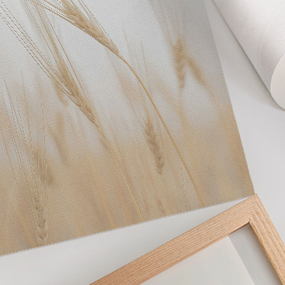 Umetniški tisk na platno Minimalistična eleganca žitnih klasov