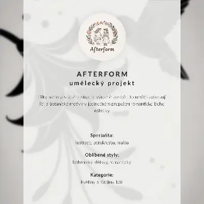 Plakat Roza tulipan s preprosto konturo eleganten dodatek za dnevno sobo za lahkoten videz