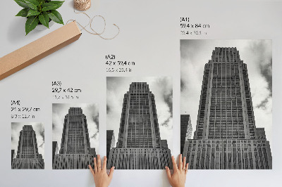 Plakat Minimalistična harmonija nebotičnika, strogost