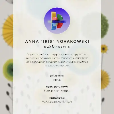 Stenski plakat Premium pastelni regrat v nežnem sodobnem slogu