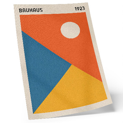 Premium stenski plakat Geometrijske oblike, intenzivne barve, moderno vzdušje
