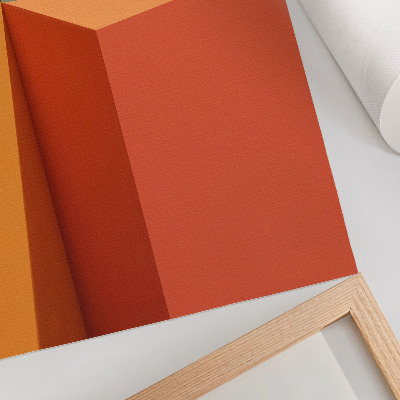 Eleganten plakat za dnevno sobo Geometrijska arhitektura barve harmonija prostor