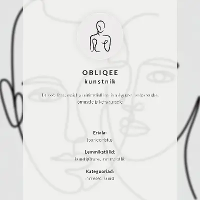 Umetniški tisk na platno minimalistična orisana ženska silhueta z elegantnim vzorcem